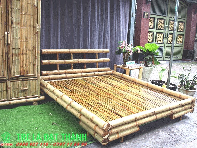 Giường Tre Đẹp - GT005